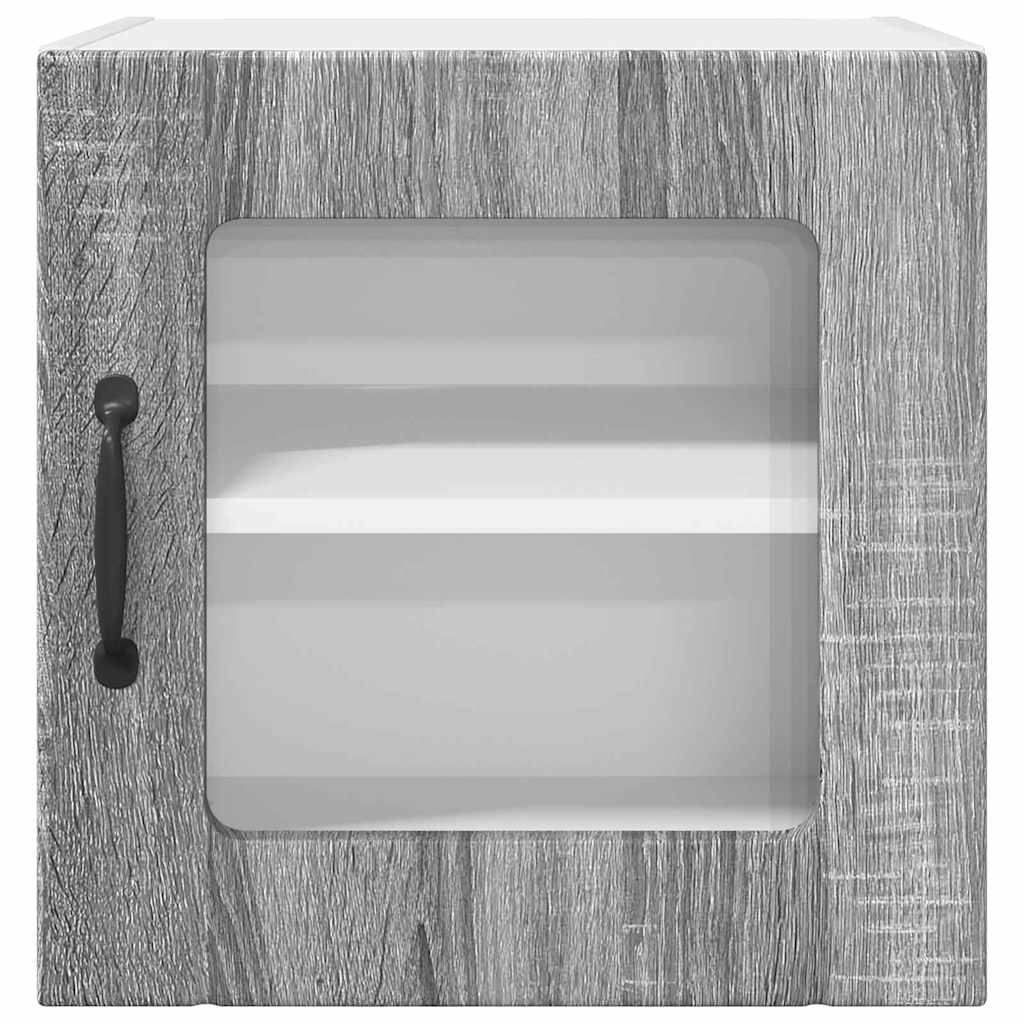 Küchenhängeschrank 2 pcs Graues Sonoma 40 x 31 x 40 cm