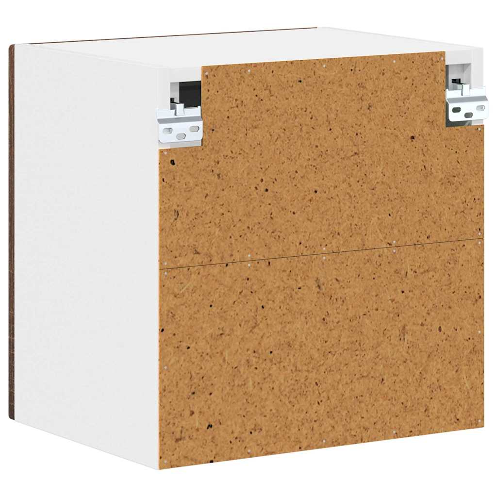 Küchenhängeschrank 2 pcs Braun Eichen-Optik 40 x 31 x 40 cm