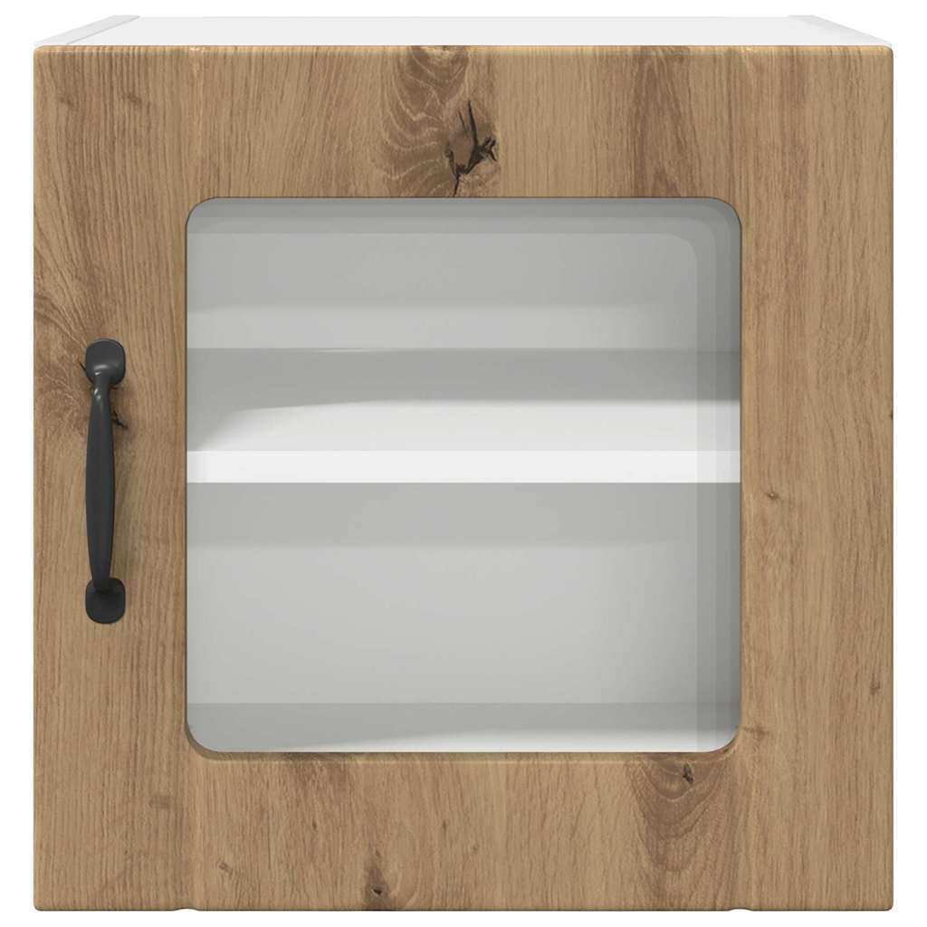 Küchenhängeschrank 2 pcs Artisan-Eiche 40 x 31 x 40 cm