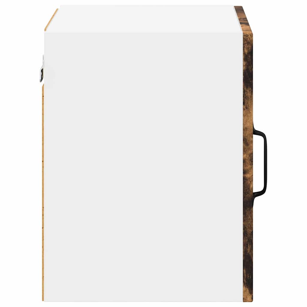 Küchenhängeschrank mit Regal Geräucherte Eiche 40 x 31 x 40 cm