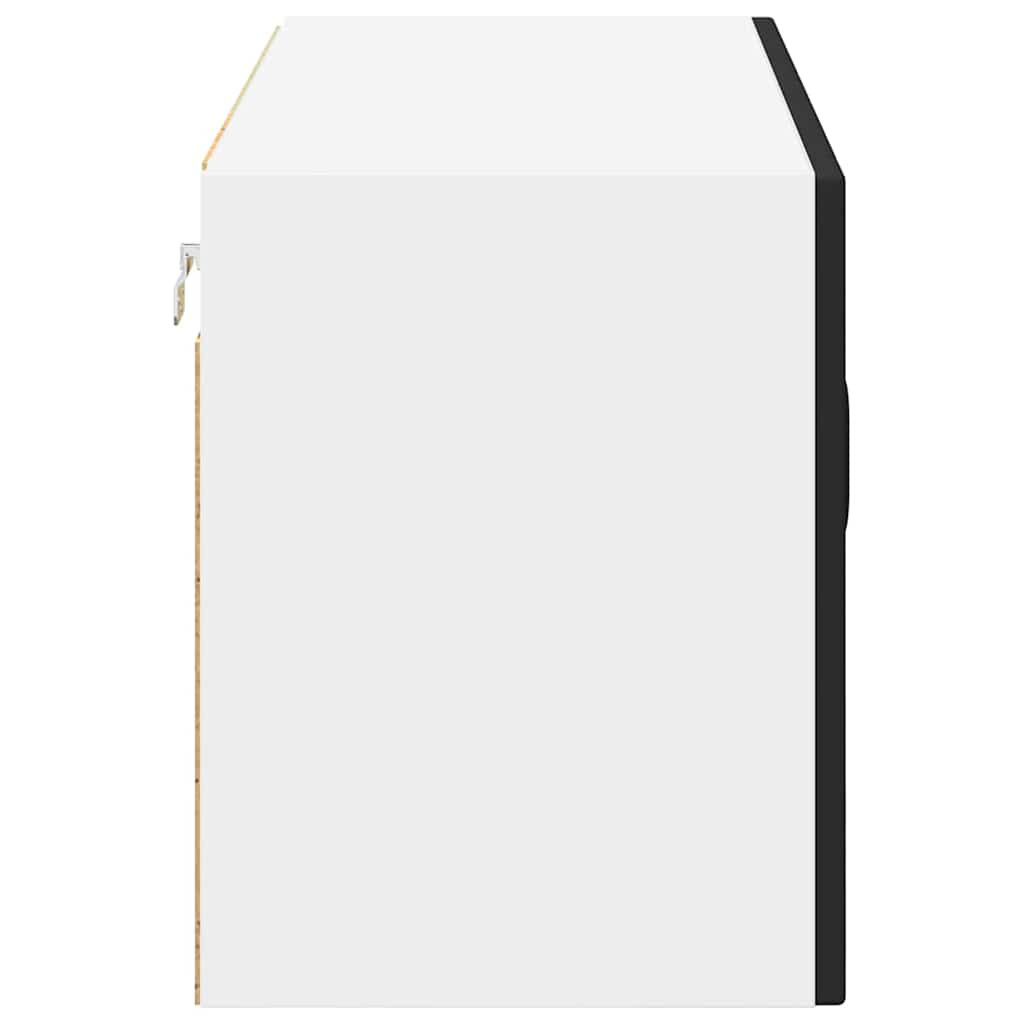 Küchenhängeschrank Schwarz 80 x 31 x 40 cm Holzwerkstoff