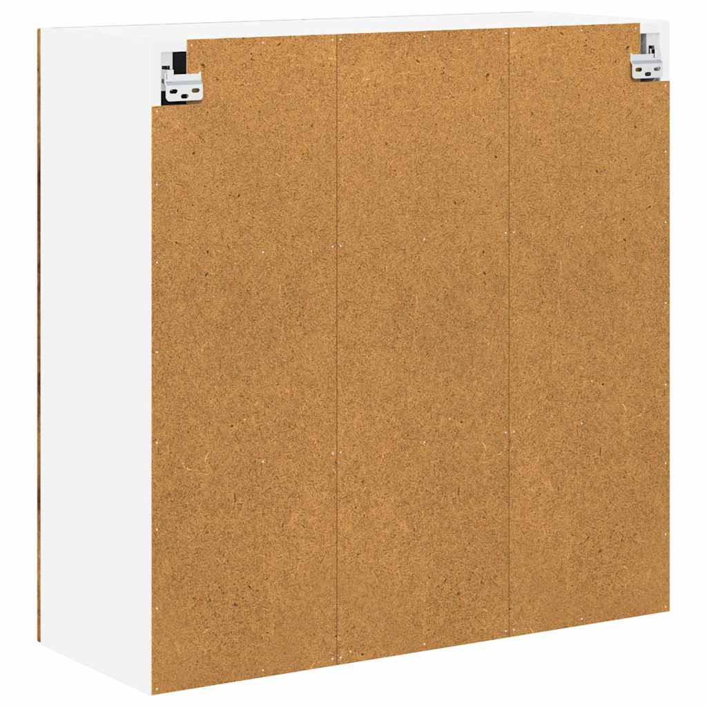 Küchenhängeschrank mit Regal Geräucherte Eiche 80 x 31 x 80 cm