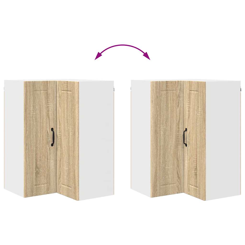 Küchenhängeschrank Sonoma-Eiche 57 x 57 x 80 cm Holzwerkstoff