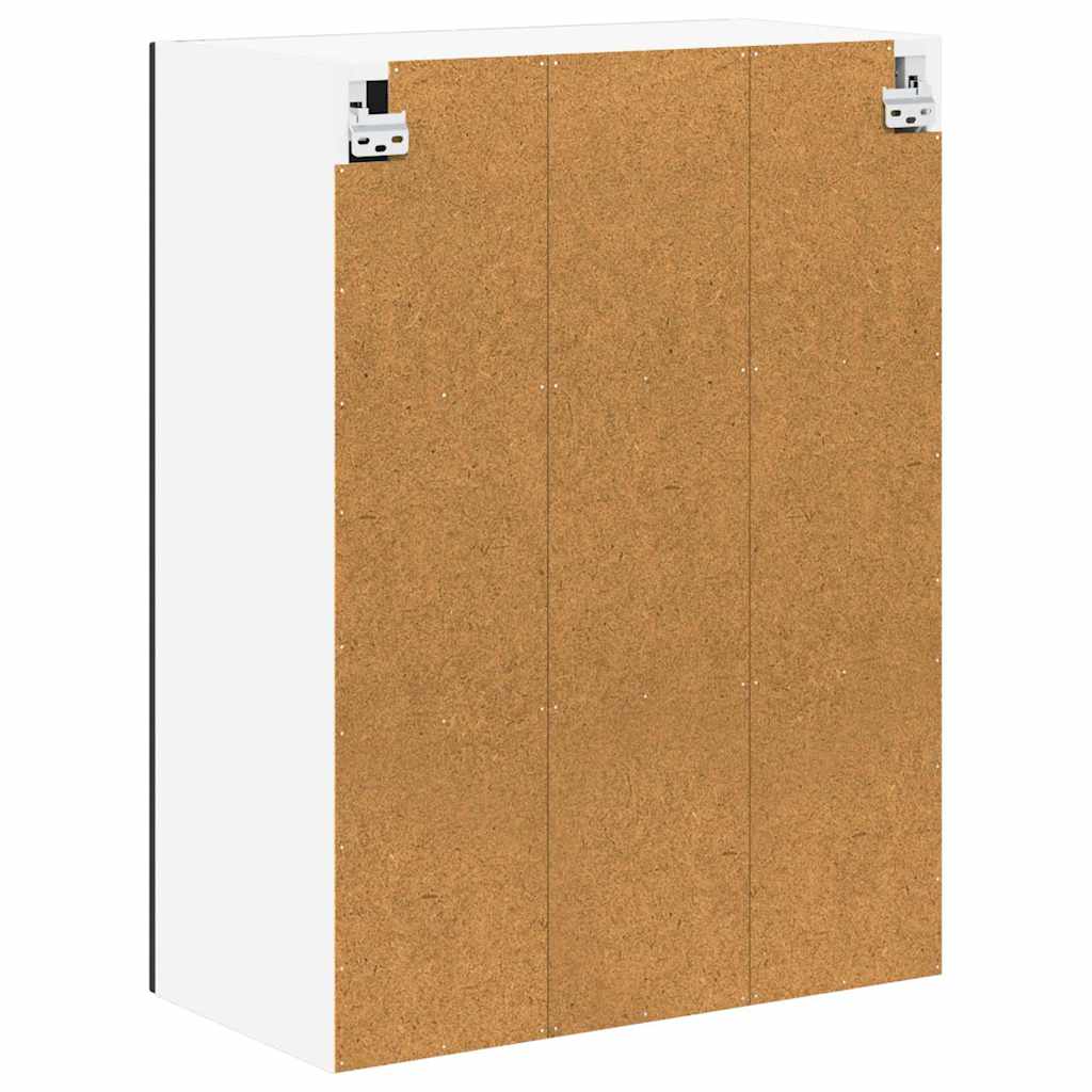 Küchenhängeschrank Schwarz 60 x 31 x 80 cm Holzwerkstoff