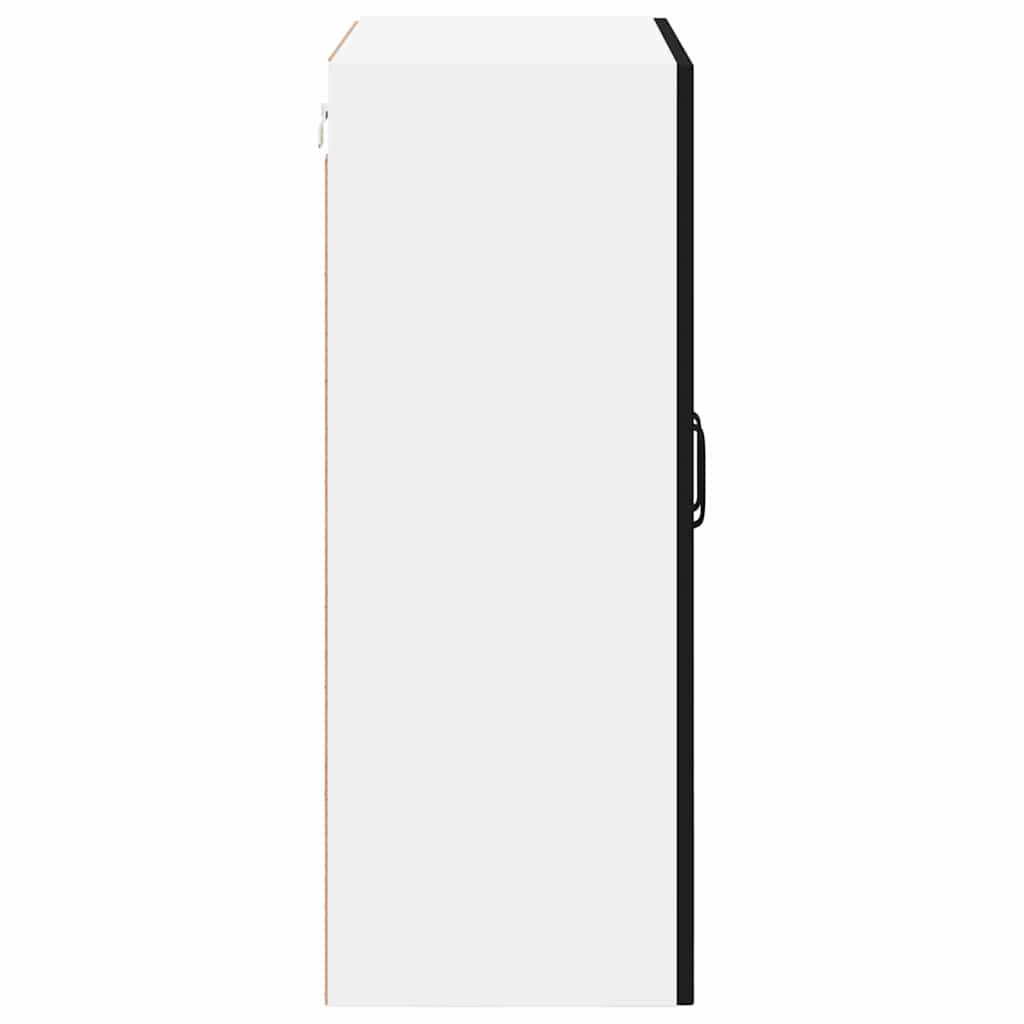 Küchenhängeschrank Schwarz 60 x 31 x 80 cm Holzwerkstoff