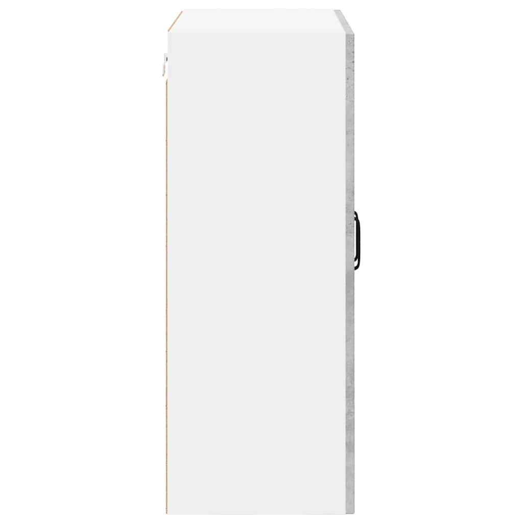 Küchenhängeschrank Beton Grau 60 x 31 x 80 cm Holzwerkstoff