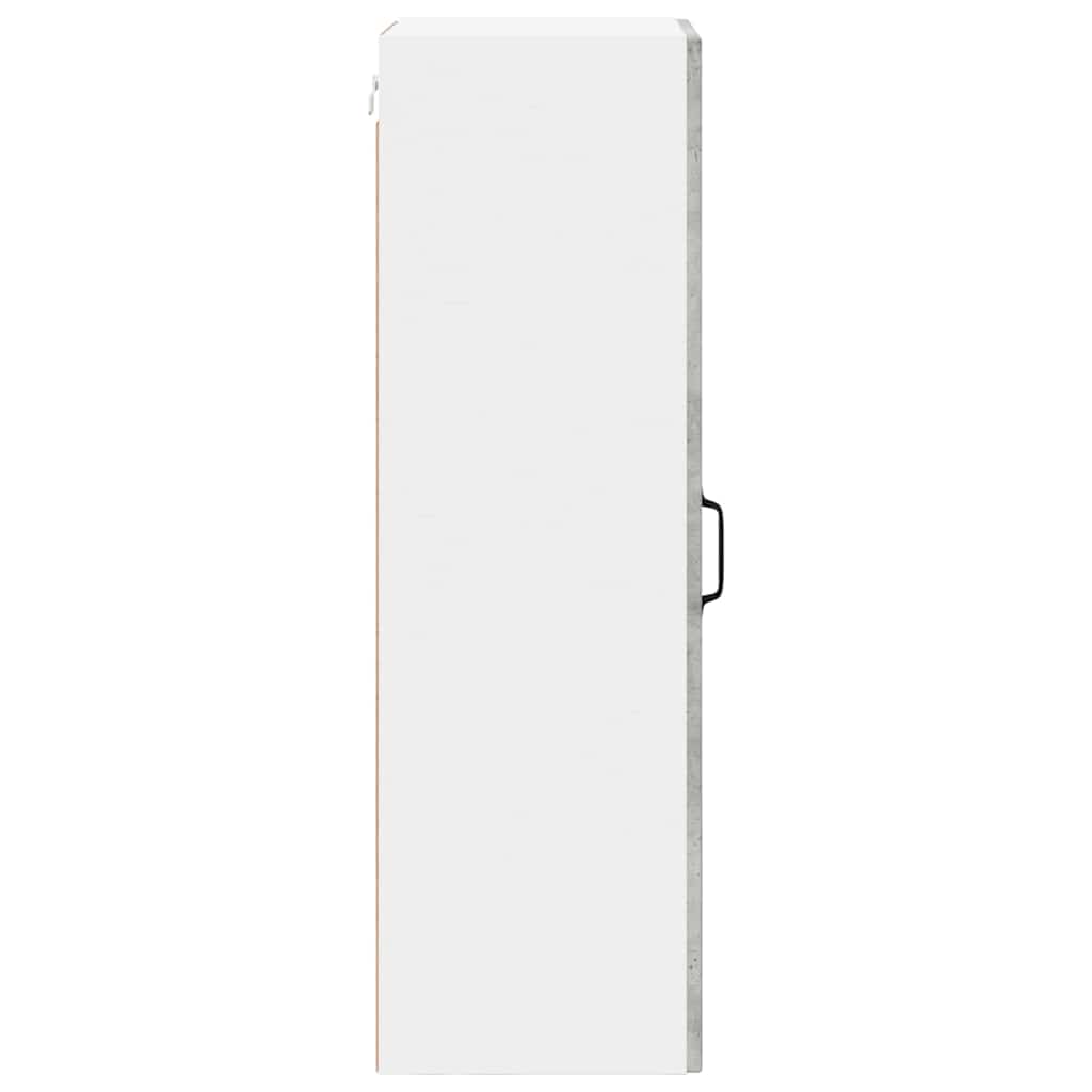 Küchenhängeschrank Beton Grau 40 x 31 x 100 cm Holzwerkstoff