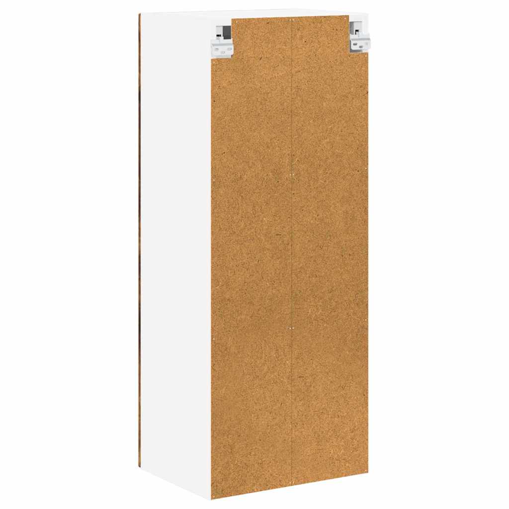 Küchenhängeschrank mit Regal Geräucherte Eiche 40 x 31 x 100 cm