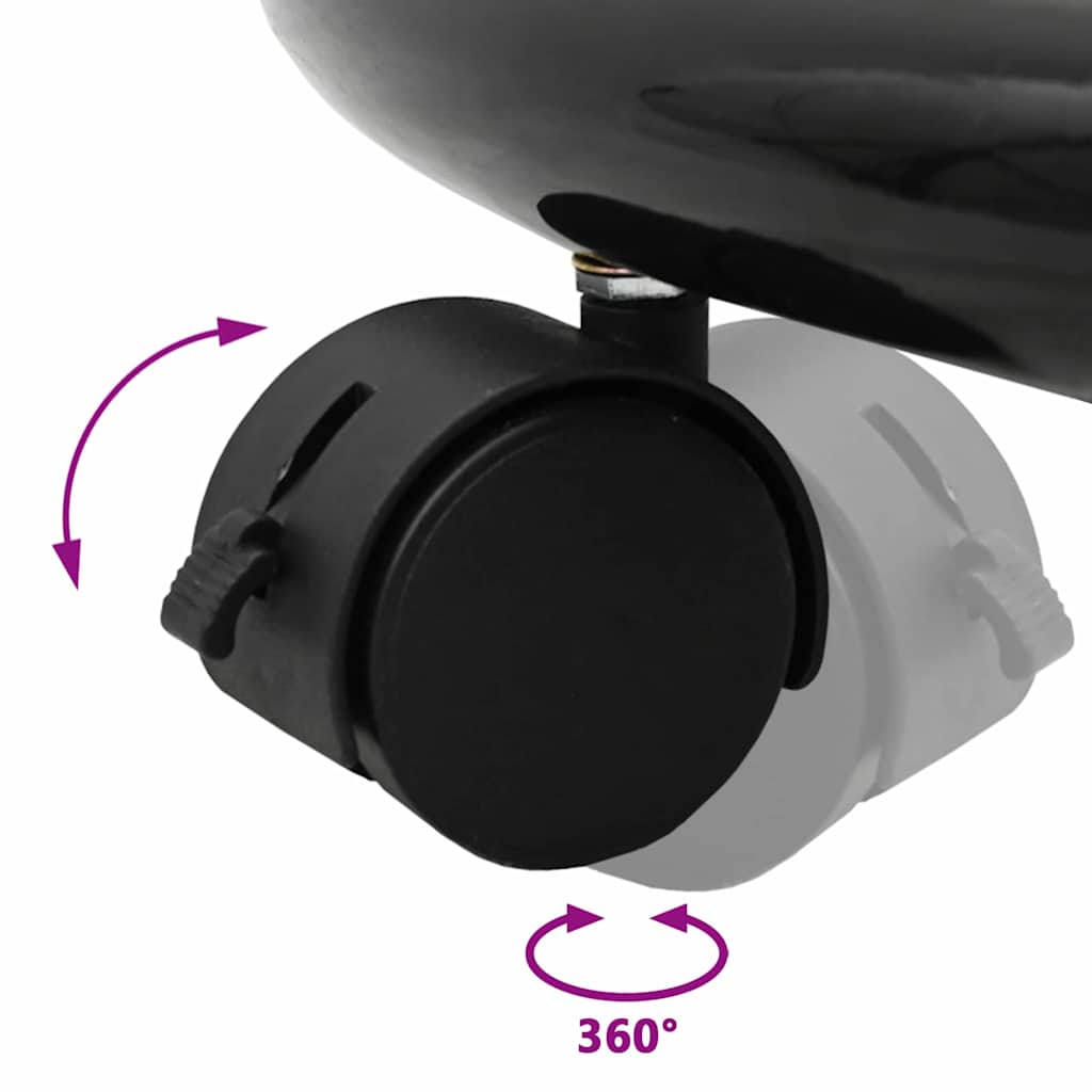 Magnetische Weißwandtafel Weiß und Schwarz 62 x 62 x 195 cm EPS