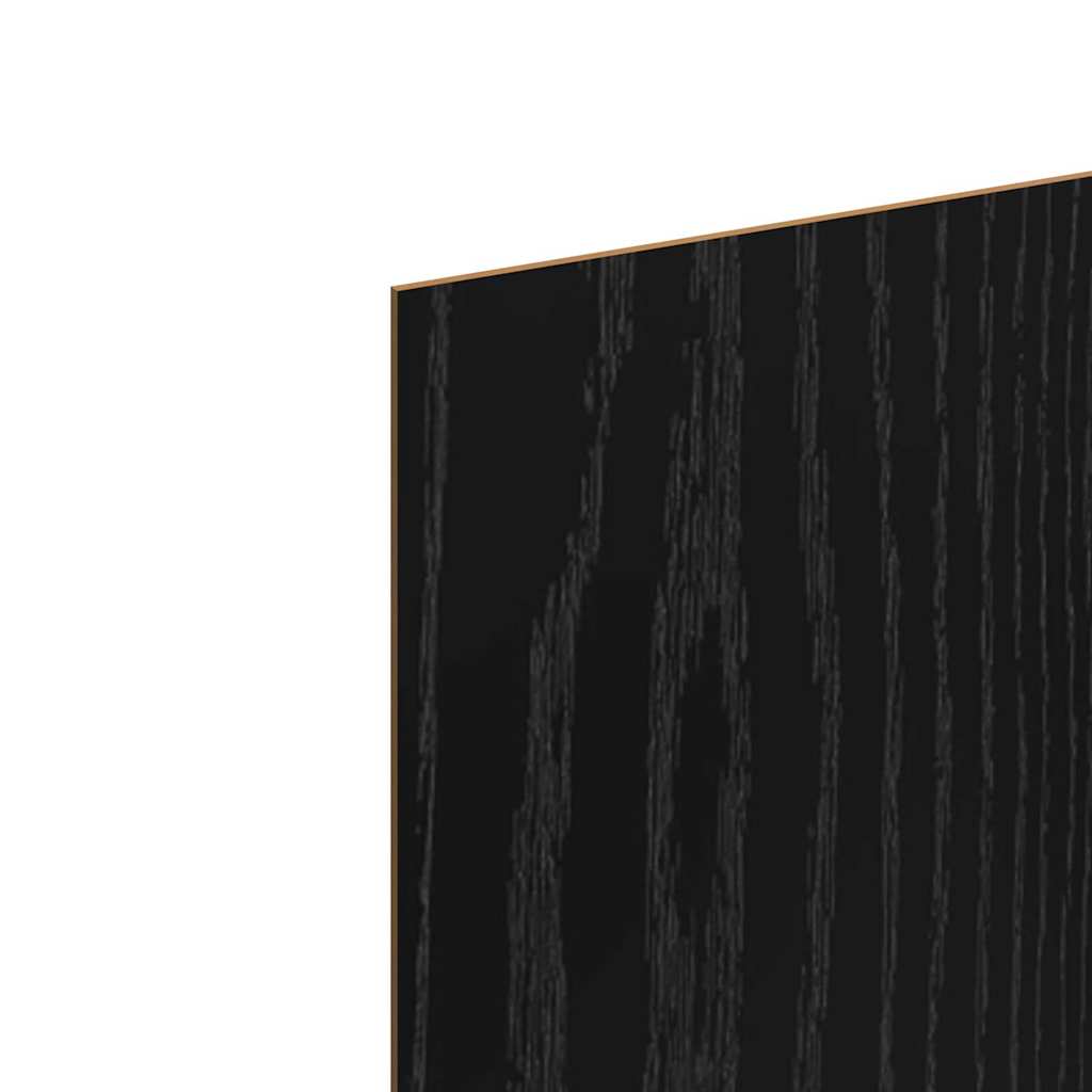 Dekoplatten 150 pcs Schwarz Eichen-Optik 21 x 30 x 0.3 cm