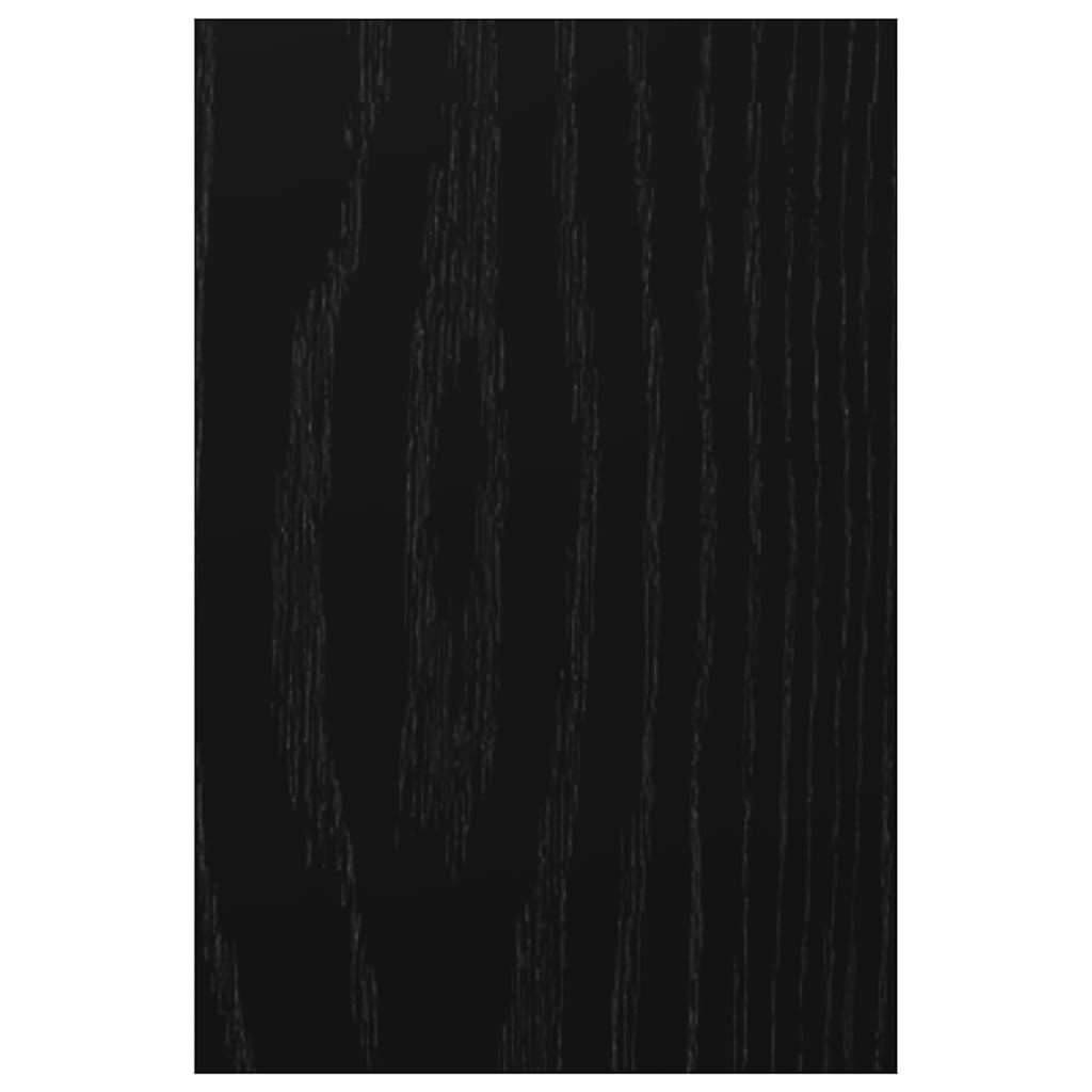 Dekoplatten 50 pcs Schwarz Eichen-Optik 40 x 60 x 0.3 cm