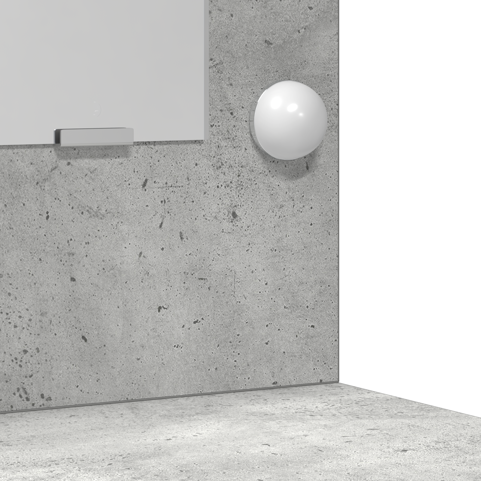 Schminktisch Betongrau 78,5 x 41 x 135 cm Holzwerkstoff