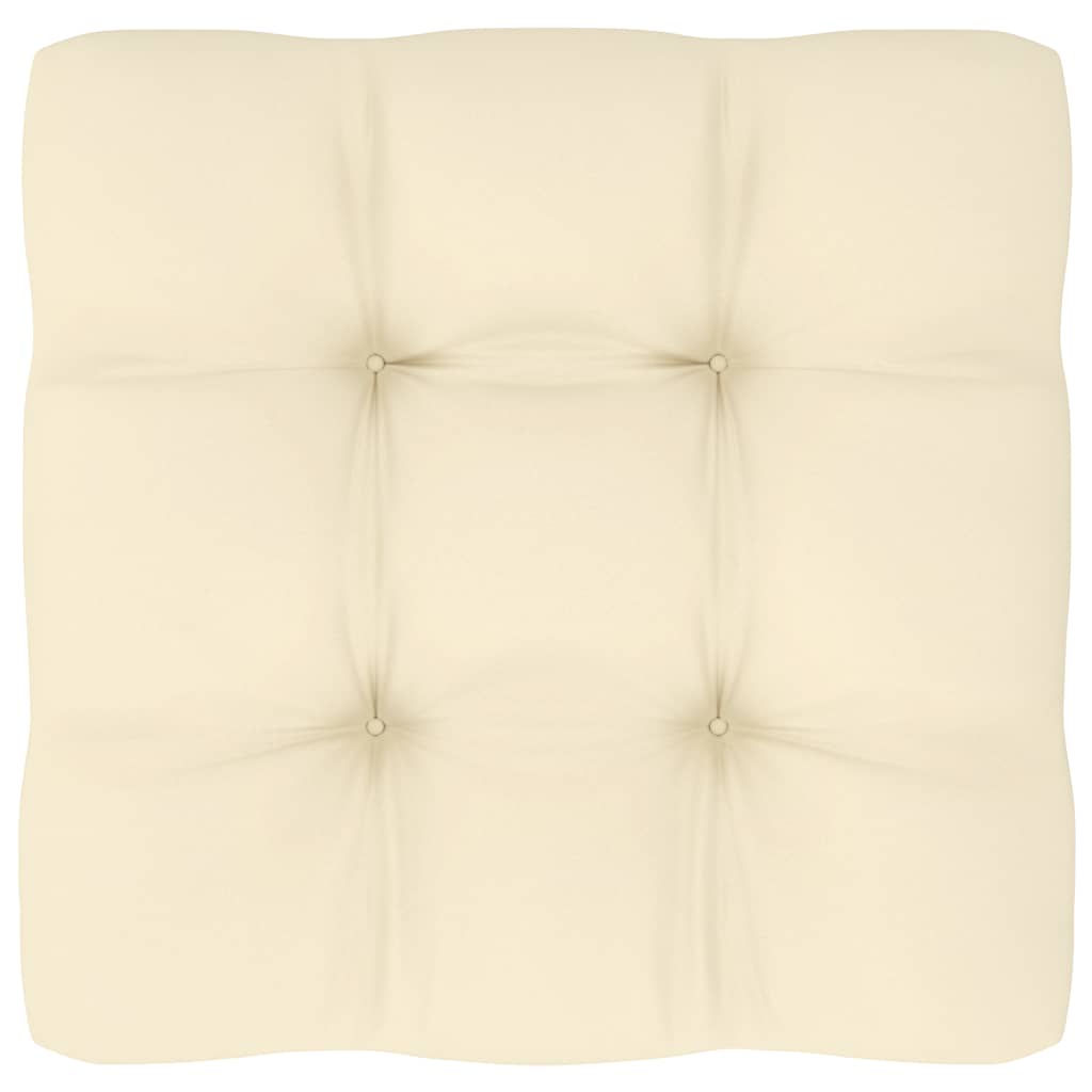 9-tlg. Garten-Lounge-Set mit Kissen Kiefer Massivholz