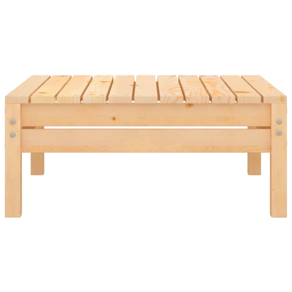 3-tlg. Garten-Lounge-Set Massivholz Kiefer